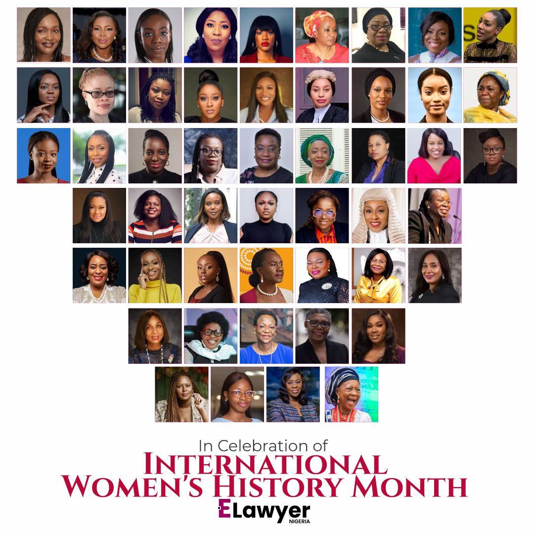 TOP 50 LEADING WOMEN IN THE LEGAL PROFESSION IN NIGERIA