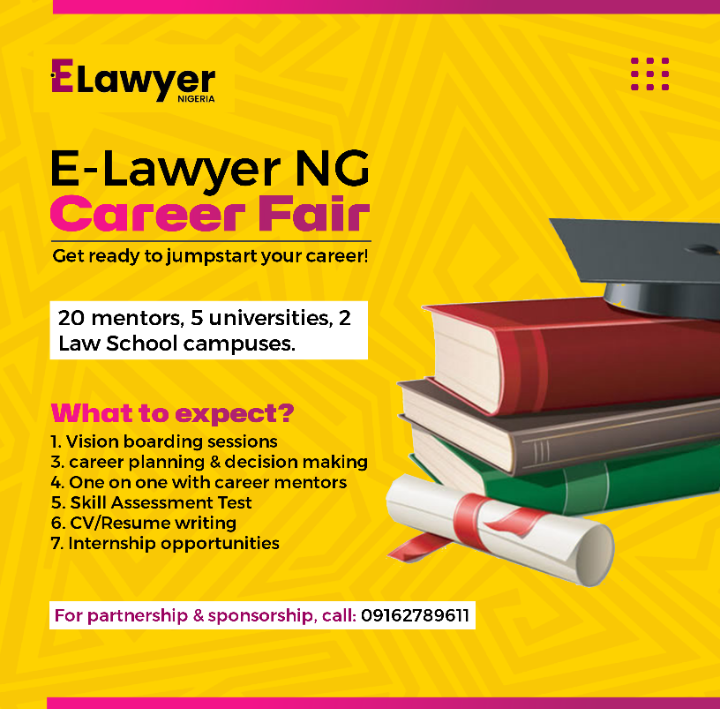 Invitation to Partner: E-Lawyer Nigeria’s Career Fair