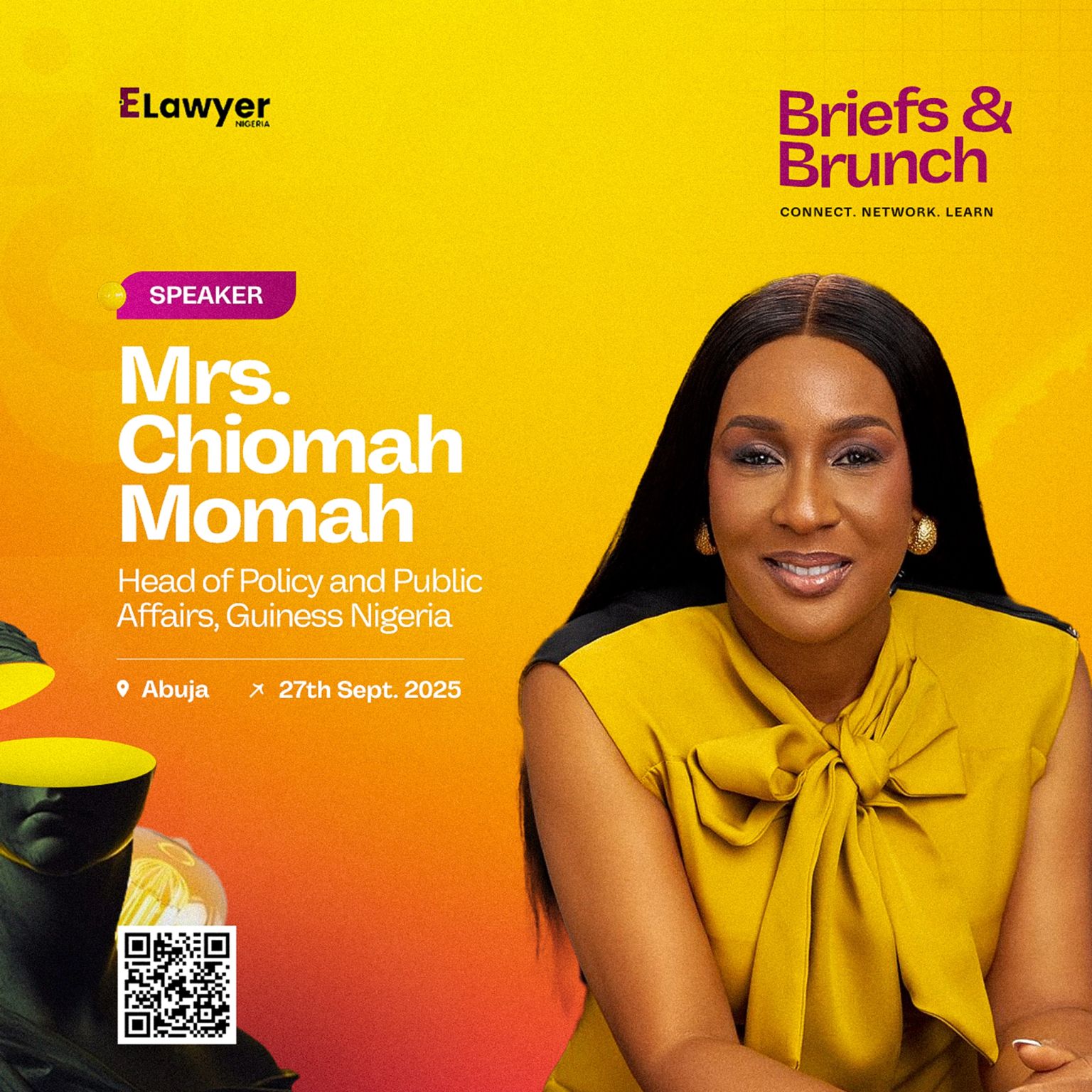 Briefs & Brunch 2025: Meet our amazing speaker, Chiomah Momah at the Mentorship Corner