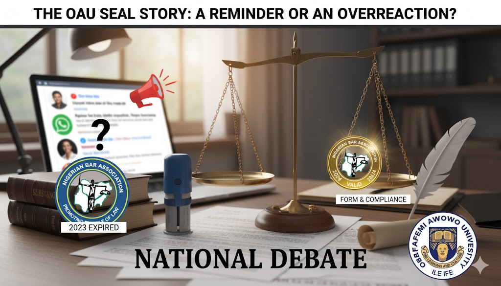 The OAU Seal Story: A Reminder or an Overreaction?